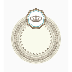 矢量欧式圆形边框