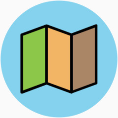 创意图片旅游图标