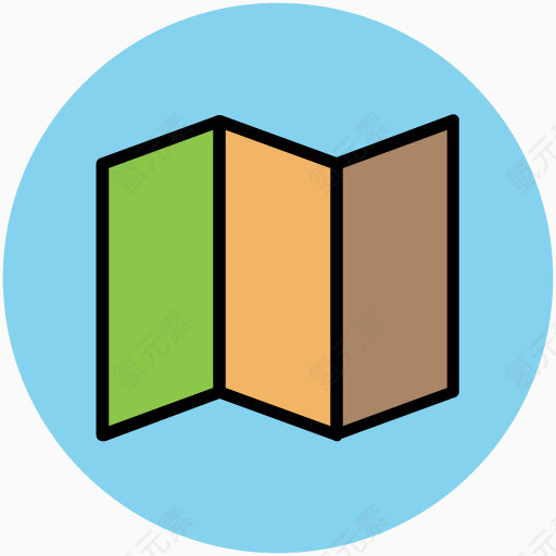 创意图片旅游图标