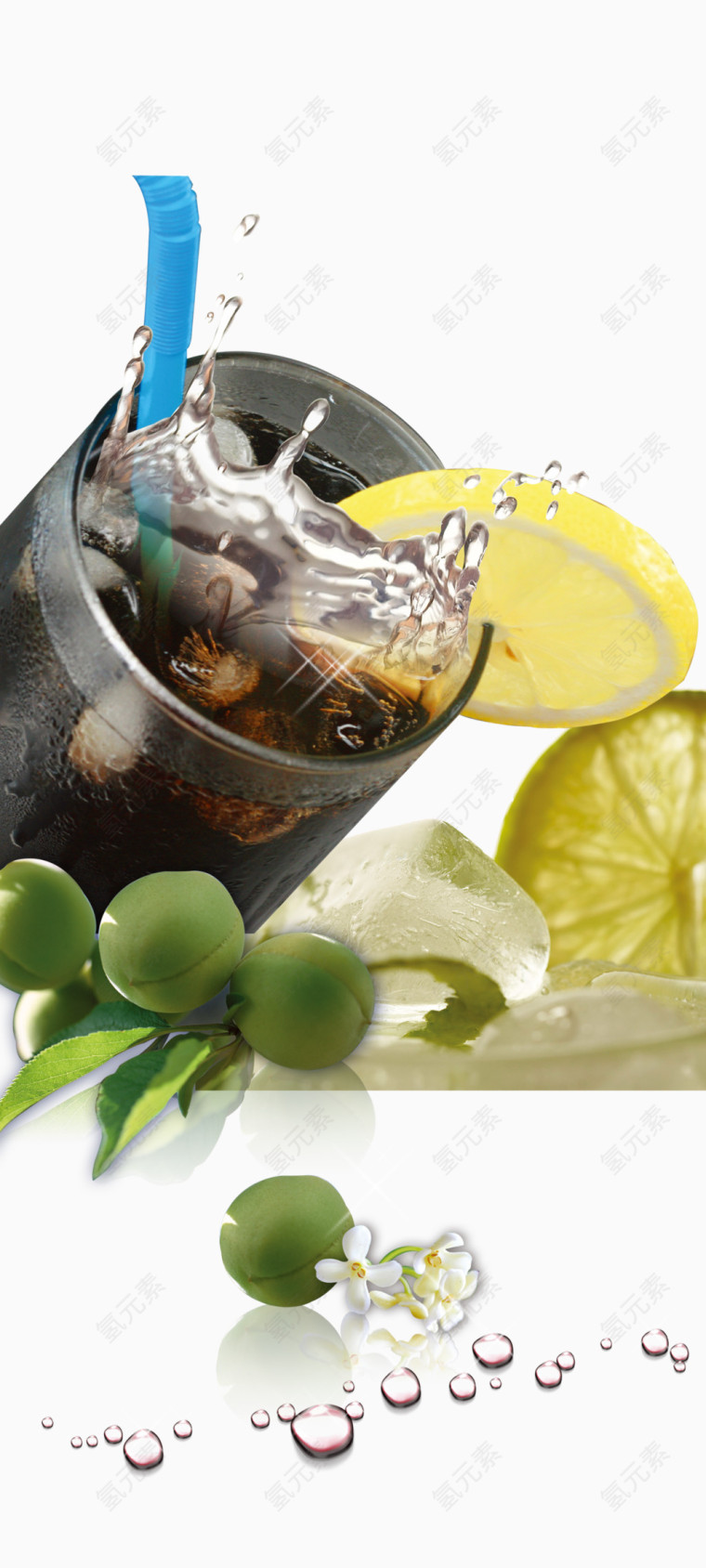 柠檬冰茶