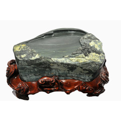 天然墨石沂蒙砚台