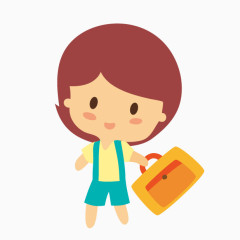 卡通幼儿园人物素材