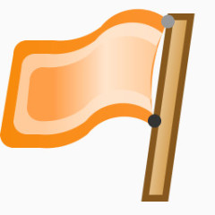 国旗橙色pastel-svg-icons