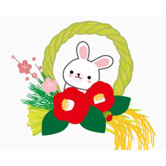 韩式清新小兔子