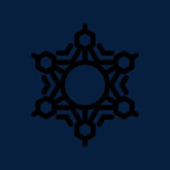 冬天雪花snowflake-icons