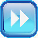 蓝色的前进牌汽车vidro-icons