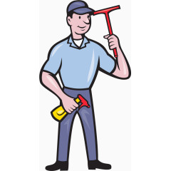 矢量手绘刮水器