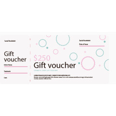 矢量化妆品促销标签