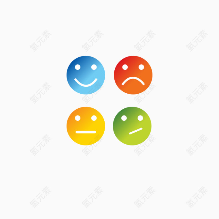 四个自制表情组合