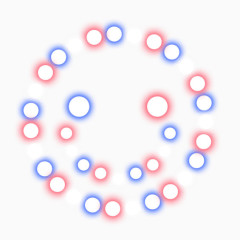 精美五彩圆形笑脸烟花