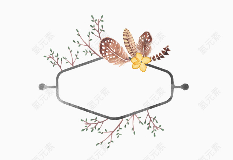 花环免抠素材