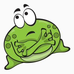卡通动物青蛙