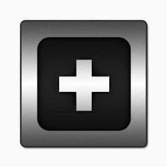 Netvibes的标志广场钢铁社会媒体上的黑色镶嵌