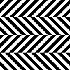 矢量黑白视觉错乱条纹花纹