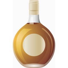卡通精美酒酒瓶
