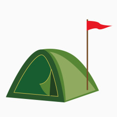 绿色帐篷