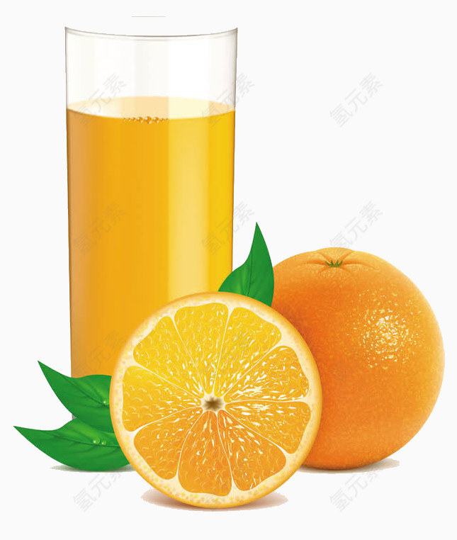 一杯橙汁