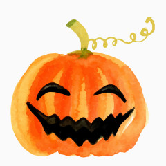 万圣节手绘南瓜