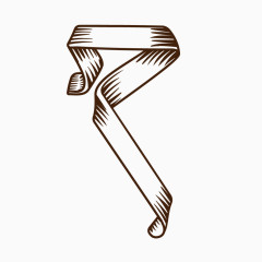 复古欧式装饰飘带