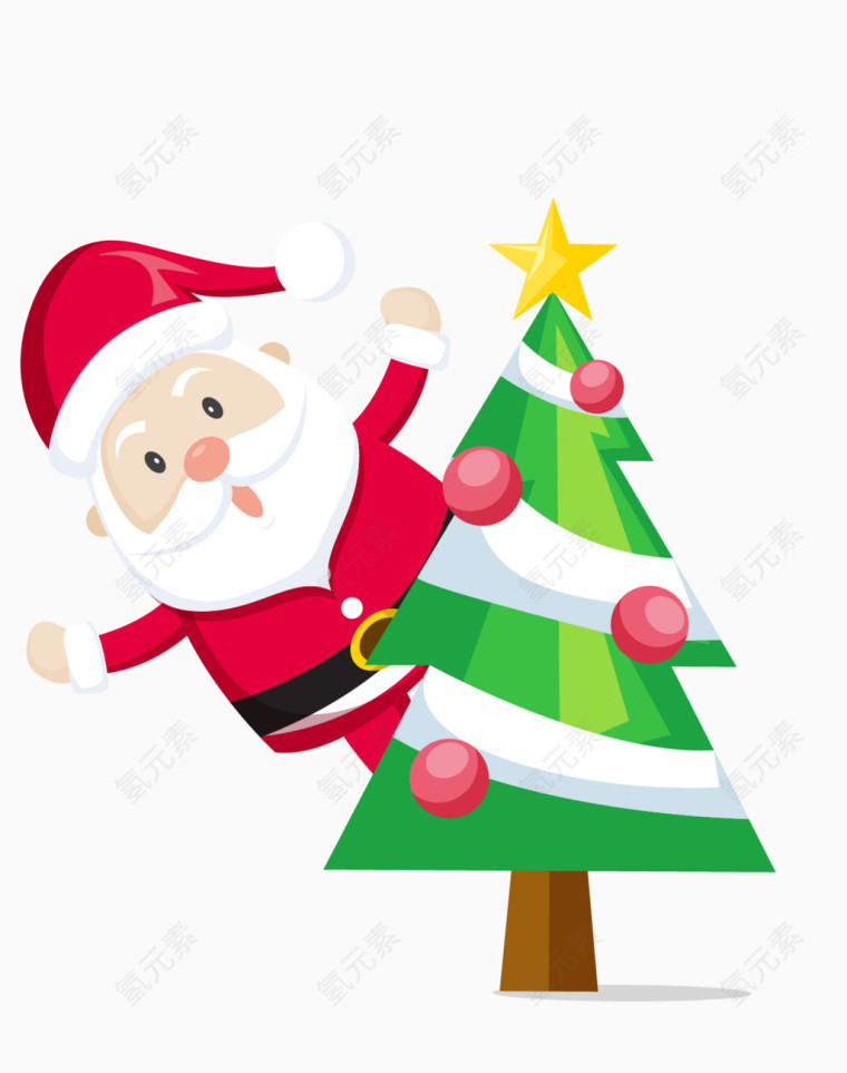 可爱的圣诞老人