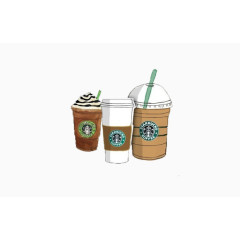 手绘星巴克