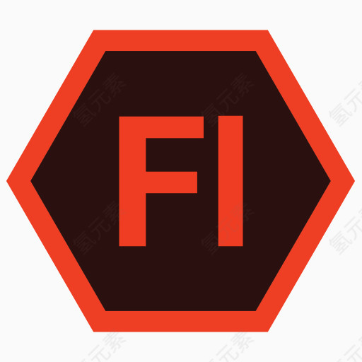 延伸闪光专业格式iconika Adobe
