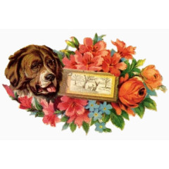 手绘花饰图标手绘花饰矢量图