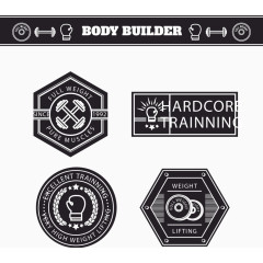 矢量手绘格斗俱乐部