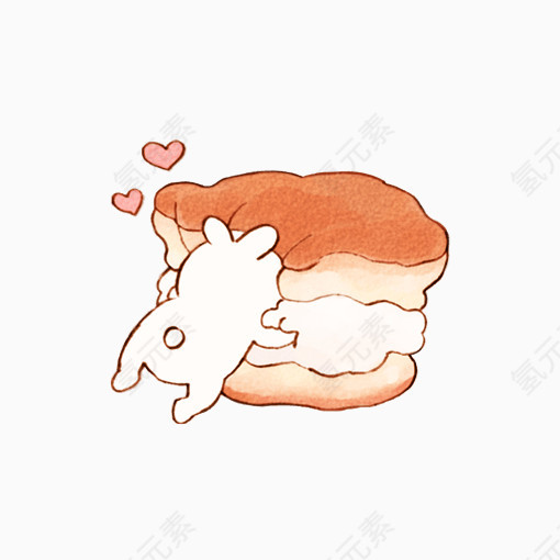 小白兔素材
