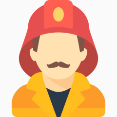 戴安全帽的男士