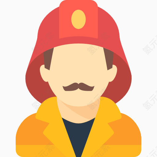 戴安全帽的男士