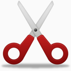 剪刀漂亮的办公室图标设置第部分