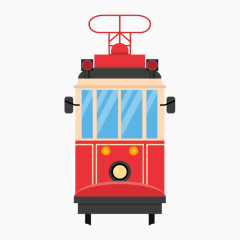 土耳其特色展示车辆素材卡通