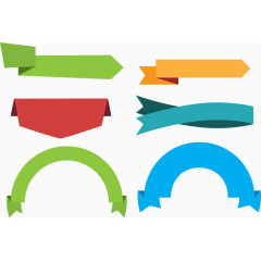 卡通手绘丝带边框合集