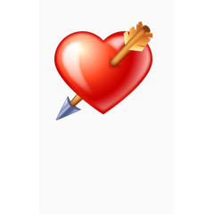 被剑射穿的红心