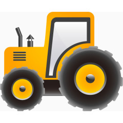 工程车矢量免抠素材