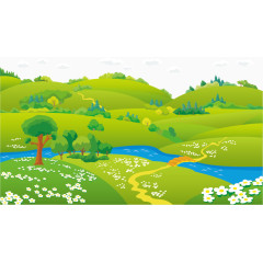 卡通场景图片素材