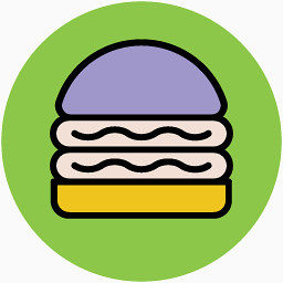 手绘酒店图片厨具剪影