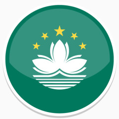 澳门Flat-Round-World-Flag-icons