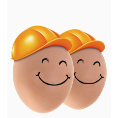 创意鸡蛋卡通人物