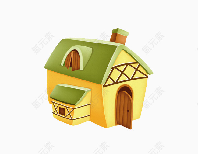 卡通小房子