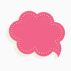 彩色纸质语言气泡矢量图