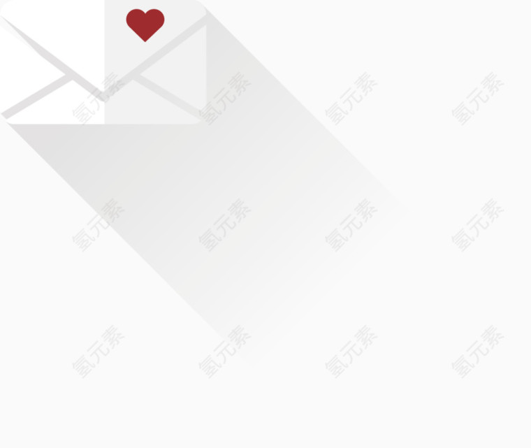 精致爱心元素图标矢量图