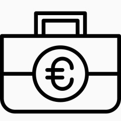 袋公文包预算案例货币欧元钱货币-欧元1卷