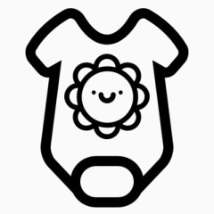 宝宝出行日可爱小背心