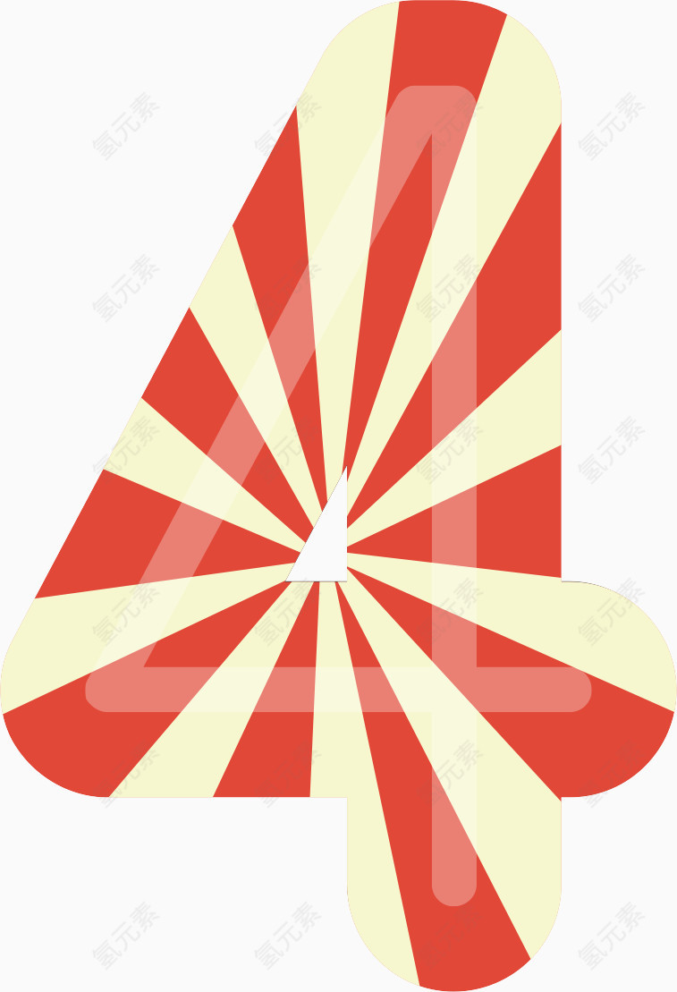 数字4