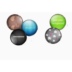 属于你自己的个性按钮