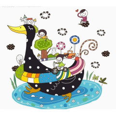 烂漫天真的儿童插画元素