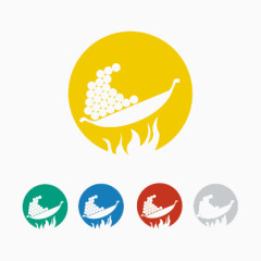 时尚个性LOGO图标设计矢量素材