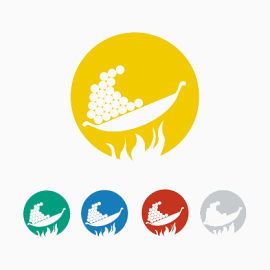 时尚个性LOGO图标设计矢量素材